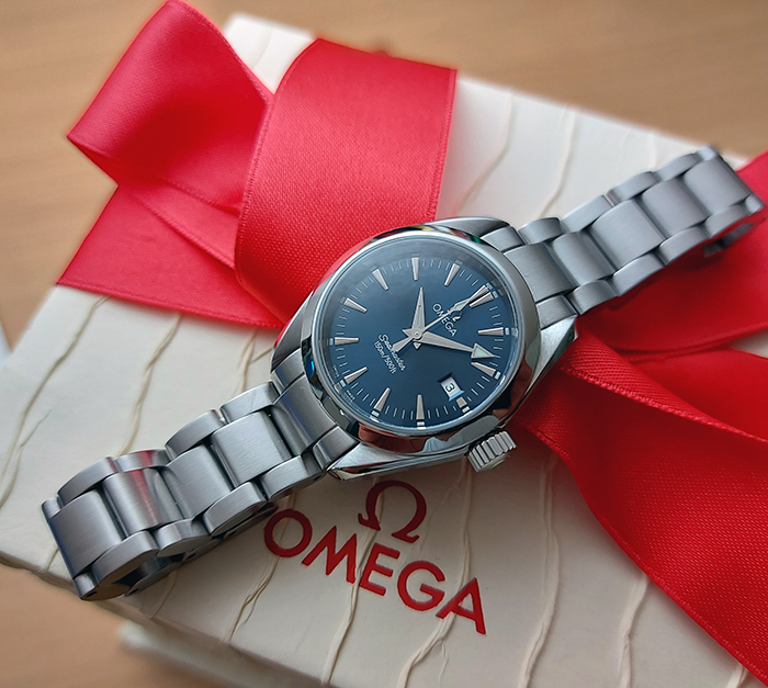 Ladies' Omega Seamaster Aqua Terra Quartz Ref. 2577.80